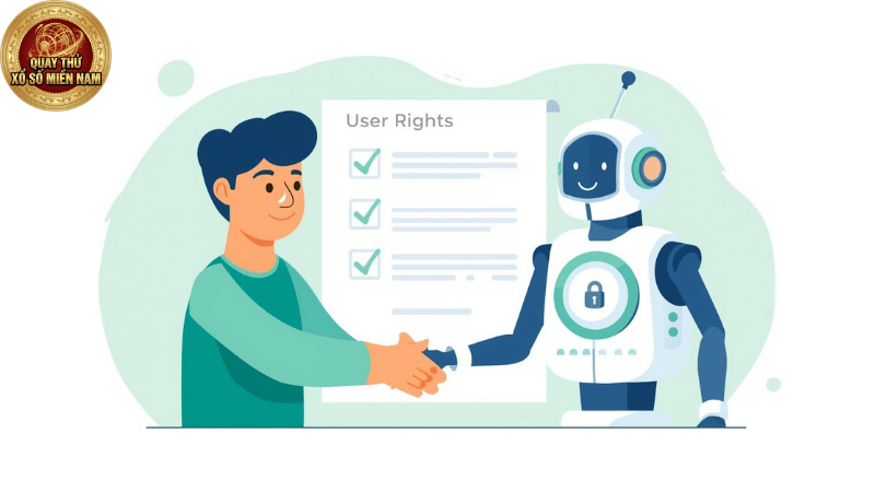 Người dùng kiểm tra cài đặt quyền riêng tư trên web.